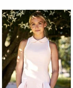 HEDGE WHAT'S HOT Dune Racerback Dress With Collar