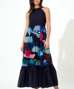 OLIPHANT High Neck Maxi- Pacifica Black