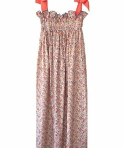 Casey Marks WHAT'S HOT Jaime Dress In Coral Floral