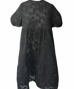 Casey Marks WHAT'S HOT Madeline Dress In Black Jacquard