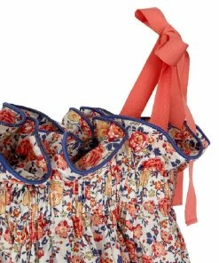 Casey Marks Girls' Jaime Dress In Coral Floral WHAT'S HOT