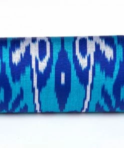 Larkin Lane Mykonos Silk Ikat Hard Shell Clutch WHAT'S HOT