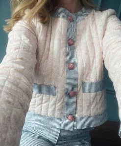 Nina Blanc The Coco Quilted Jacket CLOTHING 12 Nina Blanc The Coco Quilted Jacket CLOTHING