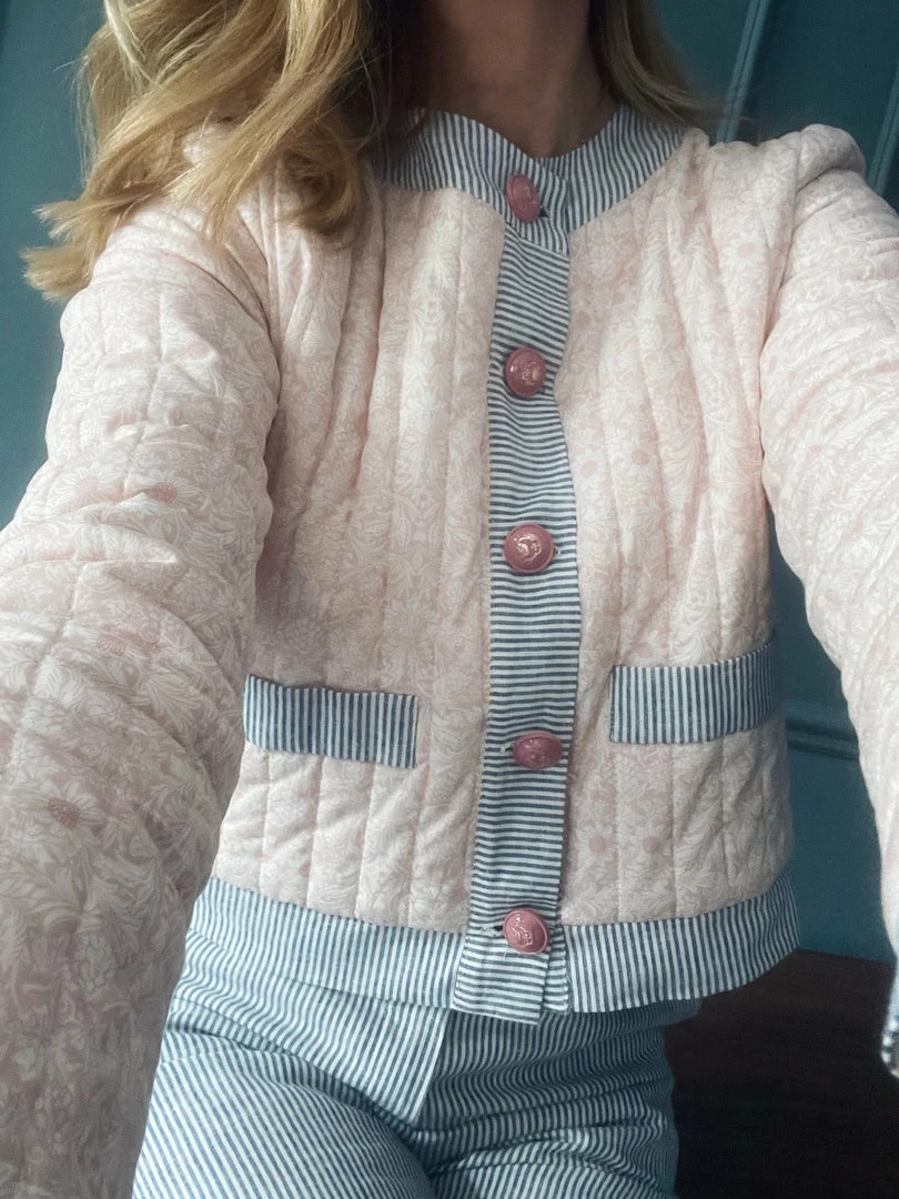 Nina Blanc The Coco Quilted Jacket CLOTHING 6 Nina Blanc The Coco Quilted Jacket CLOTHING