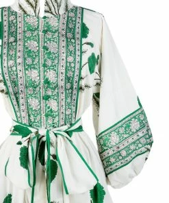 Sue Sartor Flounce™️ Shorty | Emerald Marigold CLOTHING