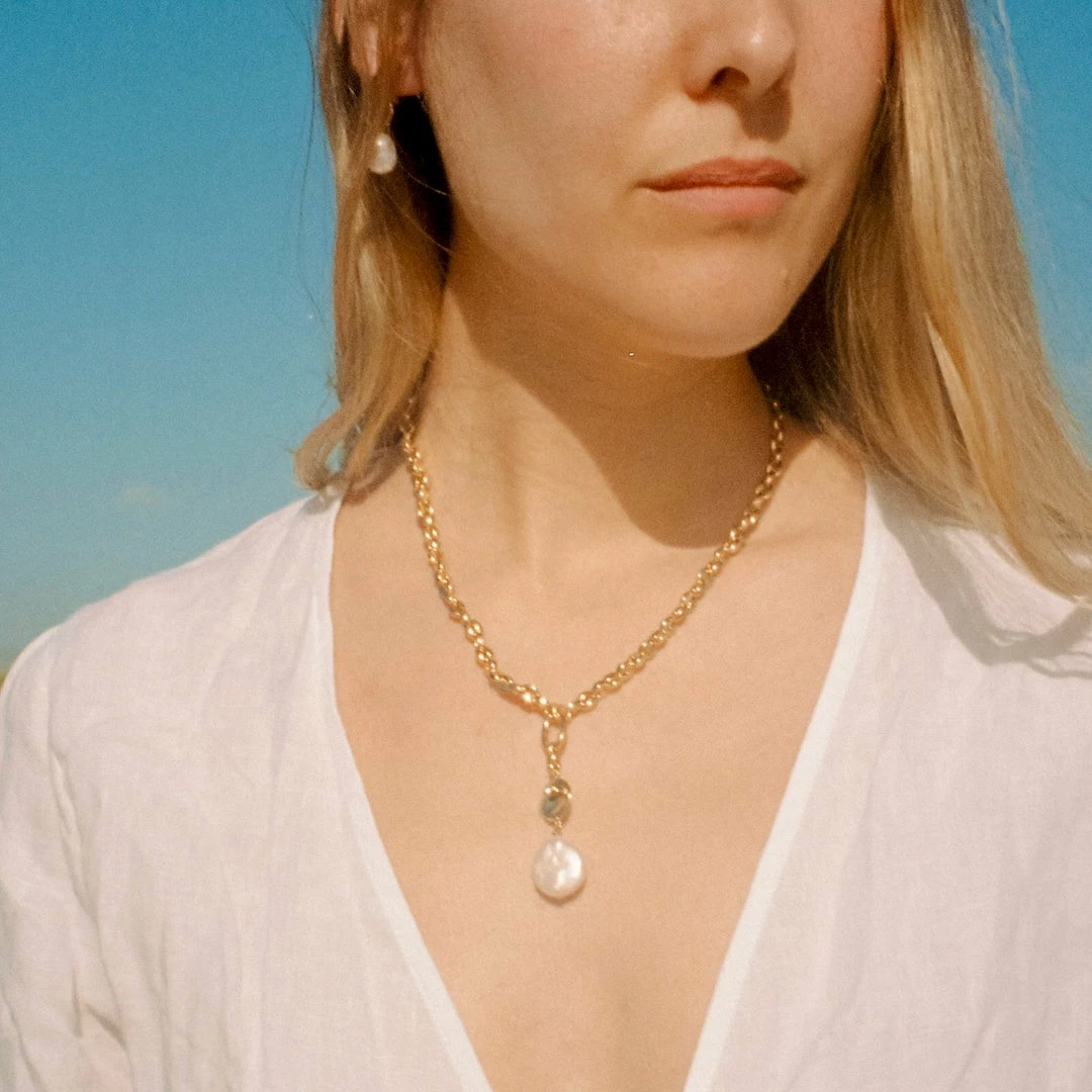 Mignonne Gavigan Irina Necklace White Gold WHAT'S HOT 6 Mignonne Gavigan Irina Necklace White Gold WHAT'S HOT