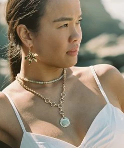 Mignonne Gavigan Helen Necklace Light Blue