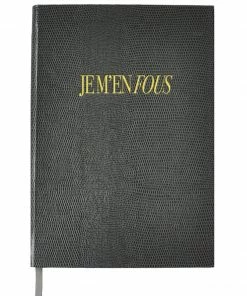 Sloane Stationery NOTEBOOK NO°74 - JE M’EN FOUS Stationery & Home