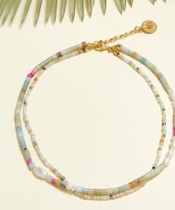 Mignonne Gavigan WHAT'S HOT Jody Double Strand Necklace Multi