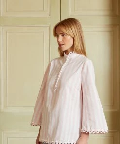 Seraphina THE TUNIC TOP | Pink & Stripe WHAT'S HOT