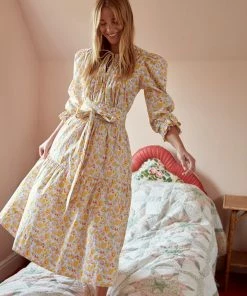 Seraphina THE TIE WAIST SKIRT | Sunshine Florals WHAT'S HOT