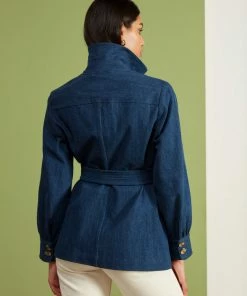 Seraphina DENIM PATCH POCKET JACKET | 11 Seraphina DENIM PATCH POCKET JACKET |