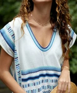 The Coast Brand Kapalua Dress - Light Blue/Navy/Blue Gray/Blue WHAT'S HOT 8 The Coast Brand Kapalua Dress - Light Blue/Navy/Blue Gray/Blue WHAT'S HOT