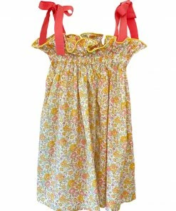 Casey Marks Girls' Jaime Dress In Melon Blossom WHAT'S HOT