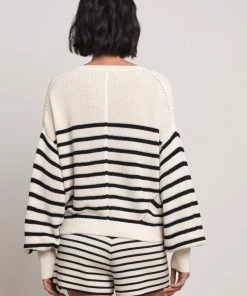 Eleven Six Layla Stripe Sweater WHAT'S HOT