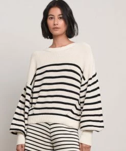 Eleven Six Layla Stripe Sweater WHAT'S HOT