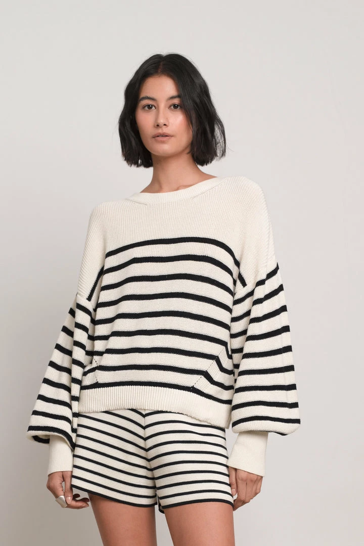 Eleven Six Layla Stripe Sweater WHAT'S HOT 3 Eleven Six Layla Stripe Sweater WHAT'S HOT