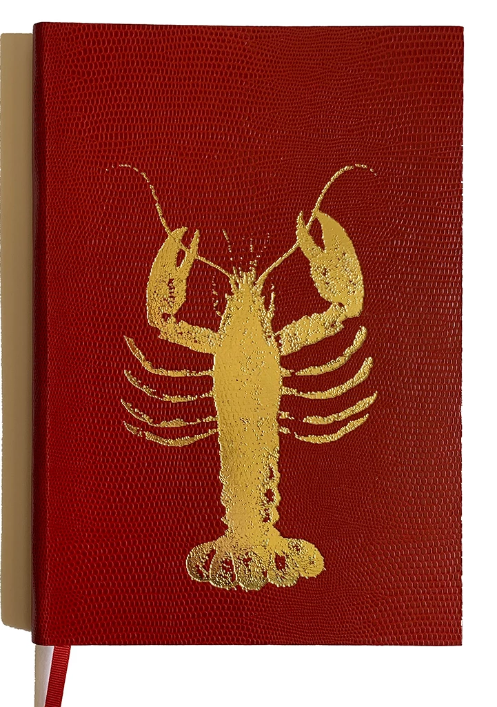 Sloane Stationery Hostess Gifts NOTEBOOK NO°80 - LOBSTER 3 Sloane Stationery Hostess Gifts NOTEBOOK NO°80 - LOBSTER