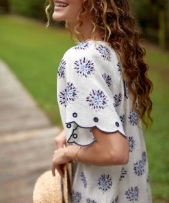 The Coast Brand Lahaina Dress - Light Purple/Navy/Blue 8 The Coast Brand Lahaina Dress - Light Purple/Navy/Blue