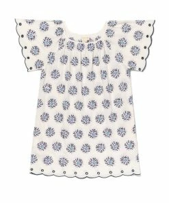 The Coast Brand Lahaina Dress - Light Purple/Navy/Blue