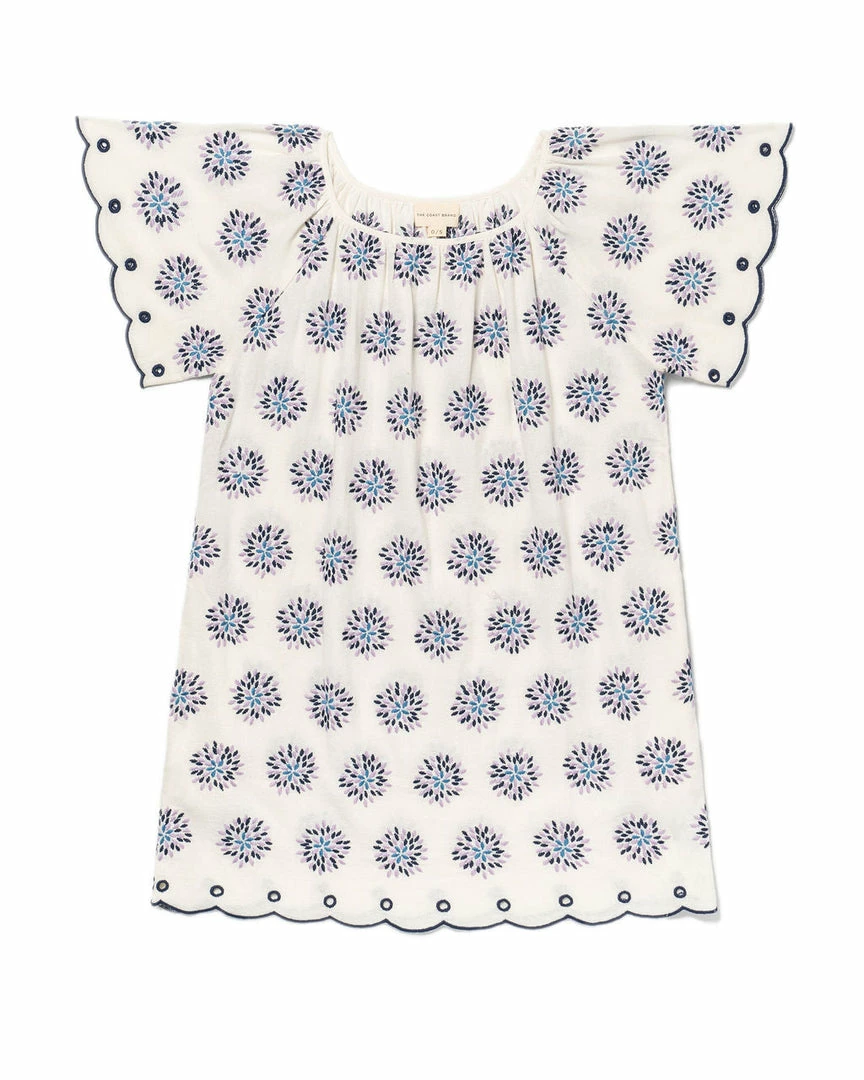 The Coast Brand Lahaina Dress - Light Purple/Navy/Blue 3 The Coast Brand Lahaina Dress - Light Purple/Navy/Blue