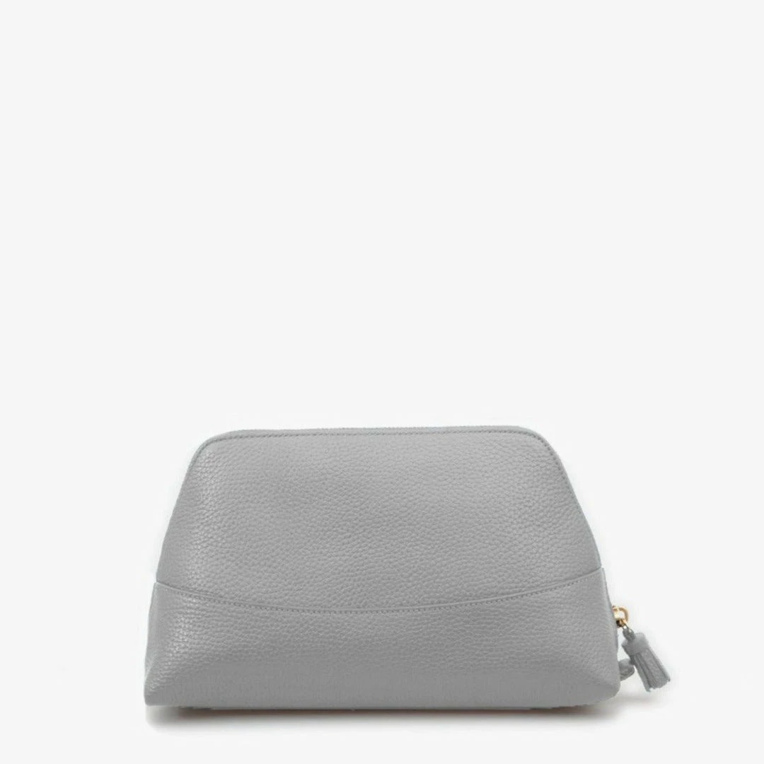 Neely & Chloe ACCESSORIES No. 17 Large Cosmetic Case Pebble 7 Neely & Chloe ACCESSORIES No. 17 Large Cosmetic Case Pebble