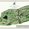 Vintage Golf Course Maps Laurel Valley Father's Day