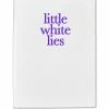 Sloane Stationery Stationery & Home NOTEBOOK NO°123 - LITTLE WHITE LIES