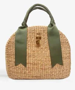 MME.Mink Mme. Mink THE PICNIQUE No.3 OVERNITER TOTE - CORNFLOWER