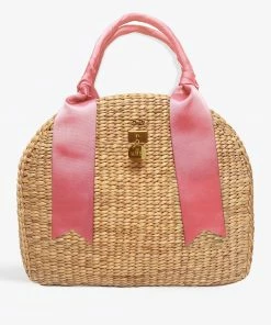 MME.Mink Mme. Mink THE PICNIQUE No.3 OVERNITER TOTE - CORNFLOWER