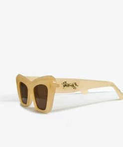 MME.Mink Mme. Mink MME. BRIGETTE SUNGLASSES - NUDE