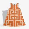 MME.Mink BUCKHEAD SCARF DRESS CLEMENTINE