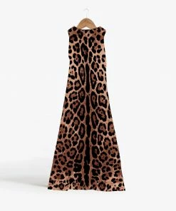 MME.Mink MME.'LEOPARD' Garden Dress Mme. Mink