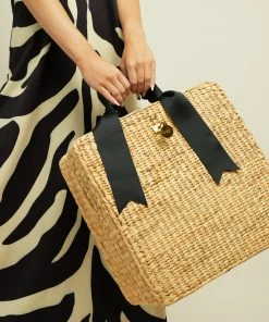 MME.Mink THE MINI BREAK Tote - CORNFLOWER Mme. Mink 12 MME.Mink THE MINI BREAK Tote - CORNFLOWER Mme. Mink