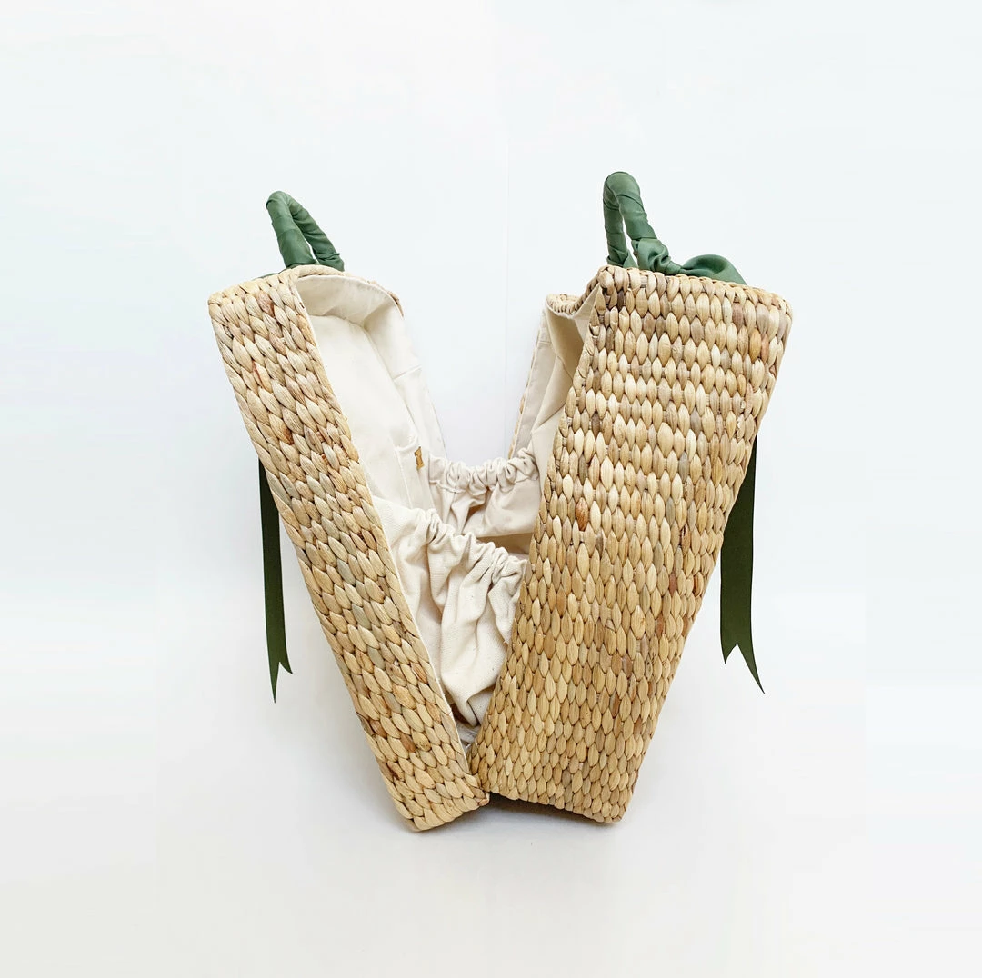 MME.Mink THE MINI BREAK Tote - CORNFLOWER Mme. Mink 5 MME.Mink THE MINI BREAK Tote - CORNFLOWER Mme. Mink