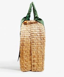 MME.Mink Mme. Mink THE PICNIQUE No.3 OVERNITER TOTE - CORNFLOWER