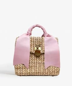 MME.Mink Mme. Mink THE LADYJANE PETITE BAG ROSE