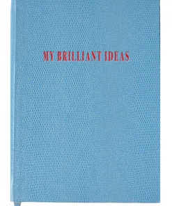 Sloane Stationery NOTEBOOK NO°4 - MY BRILLIANT IDEAS Best Sellers
