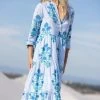OLIPHANT Mandarin Maxi- Jaipur Blue Stripe 1 OLIPHANT Mandarin Maxi- Jaipur Blue Stripe