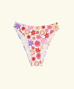 Follow Suit The Marie Bottom - Flower Power Mme. Mink