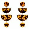 Mignonne Gavigan Gabriella Drop Earrings Brown 2 Mignonne Gavigan Gabriella Drop Earrings Brown