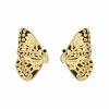 Mignonne Gavigan Gala Butterfly Stud Earrings Black Gold WHAT'S HOT