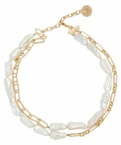 Mignonne Gavigan WHAT'S HOT Irina Double Collar White Gold