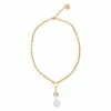 Mignonne Gavigan Irina Necklace White Gold WHAT'S HOT