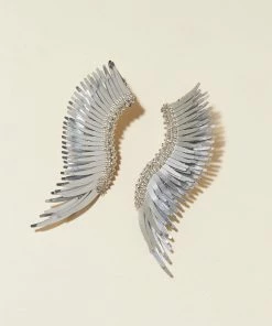 Mignonne Gavigan Metallic Madeline Earrings Silver