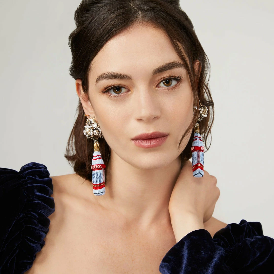 Mignonne Gavigan WHAT'S HOT Vodka Earrings Silver 5 Mignonne Gavigan WHAT'S HOT Vodka Earrings Silver