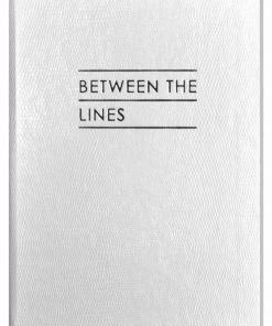 Sloane Stationery Contrast BETWEEN THE LINES - NOTEBOOK - White