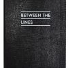 Sloane Stationery Contrast BETWEEN THE LINES - NOTEBOOK - Black
