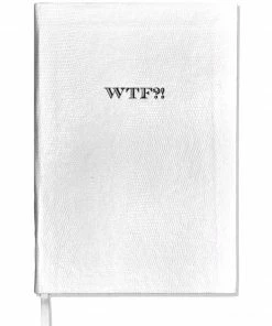 Sloane Stationery Contrast WTF?! - NOTEBOOK - White