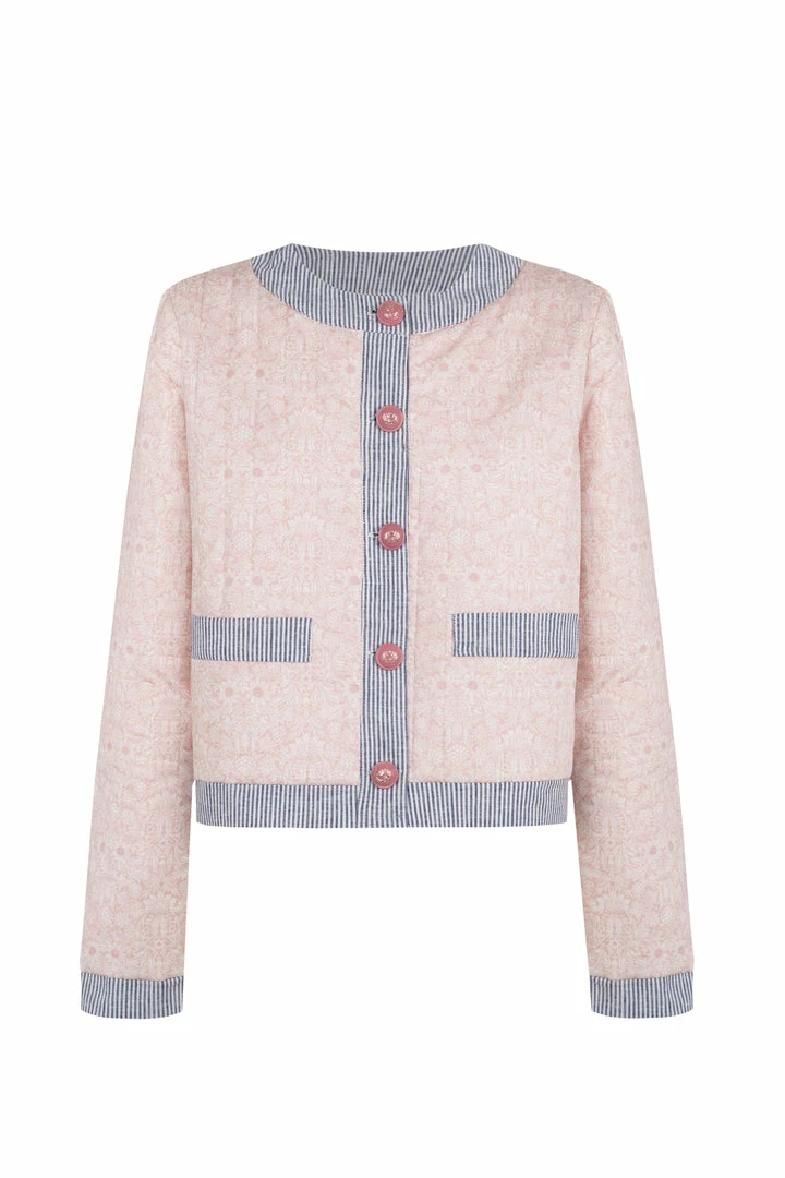 Nina Blanc The Coco Quilted Jacket CLOTHING 3 Nina Blanc The Coco Quilted Jacket CLOTHING